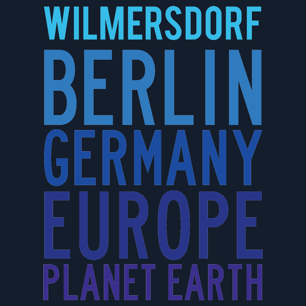 Wilmersdorf Planet Earth