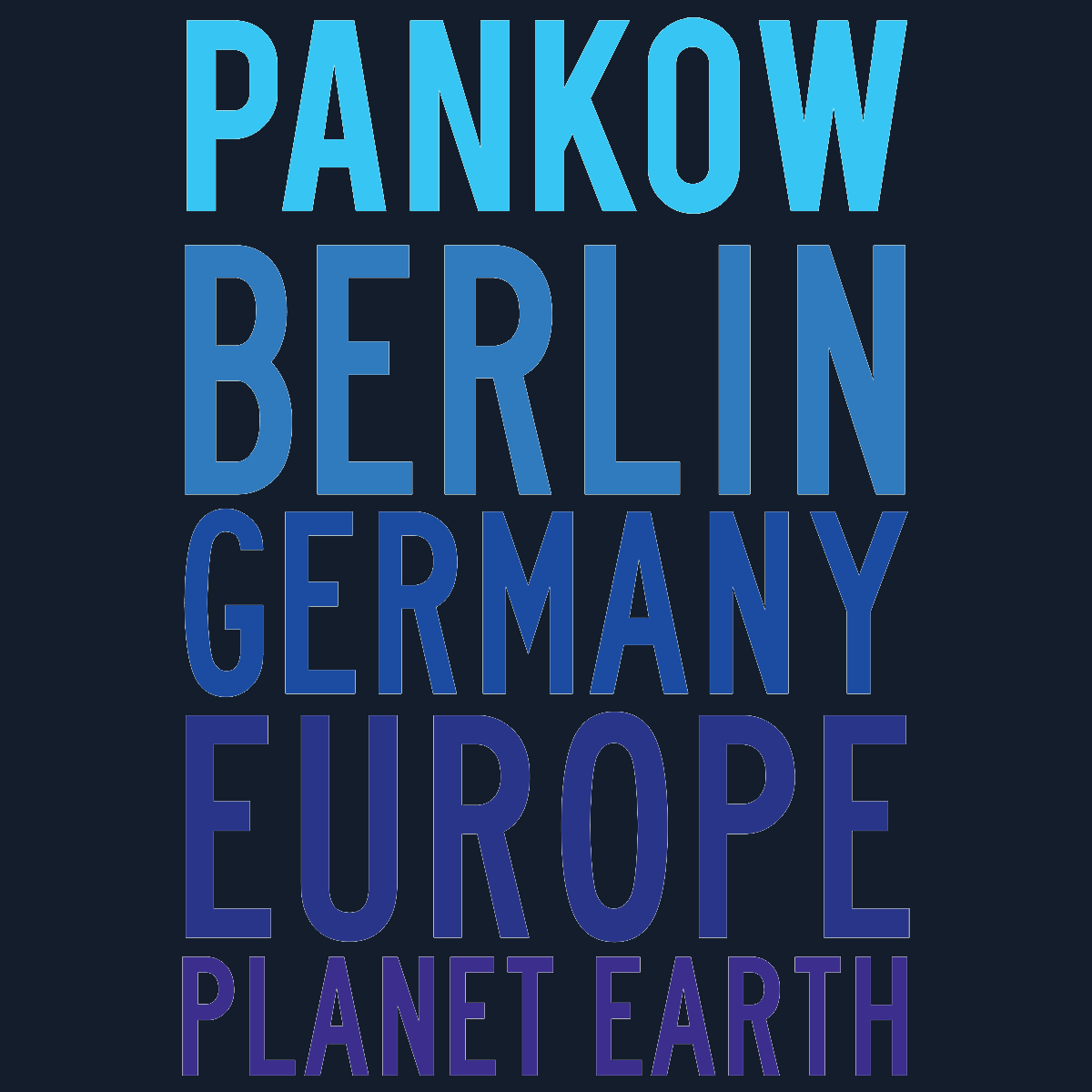Pankow Planet Earth