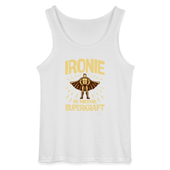 Ironie is meene Superkraft! - Männer Tank Top