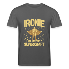 Ironie is meene Superkraft! - Unisex Bio T-Shirt