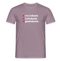 weesicknich, habicknich, gloobicknich - Männer Premium T-Shirt