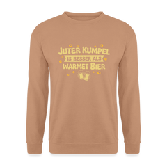 Juter Kumpel ist besser als warmet Bier - Unisex Pullover