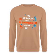 Mit'n Klammabeutel jepudat - Unisex Pullover