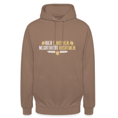 Bier einatmen, Negativität ausatmen. - Unisex Hoodie