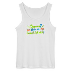 Charme? Hab ick, brauch ick nich! - Männer Tank Top