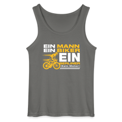 Ein Mann, Ein Biker, Ein Berliner - Männer Tank Top