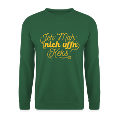 Jeh mah nich uffn Keks gelb - Unisex Pullover