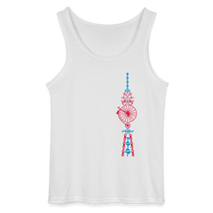 Fernsehturm der Fahrräder - Männer Tank Top