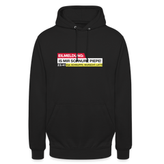 Eilmeldung: Is mir Schnurz Piepe! - Unisex Hoodie