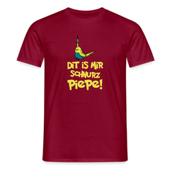 Schnurz Piepe mit Piep - Männer Premium T-Shirt