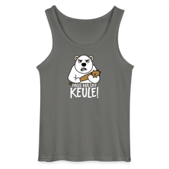 Pass ma uff Keule - Männer Tank Top