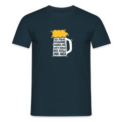 Ick kieke, staune, wunda mir, wie'n kühles Bier jefällt mir hier - Männer Premium T-Shirt