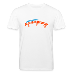 Lieblingssport? Jedankensprünge! - Unisex Bio T-Shirt