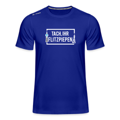 Tach ihr Flitzpiepen - Männer Sport-Shirt