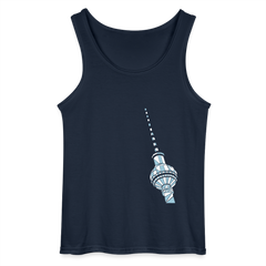 Fernsehturm Geometrie - Männer Tank Top