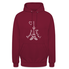 Eiffelturm in Berlin Bonjour - Unisex Hoodie