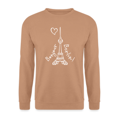 Eiffelturm in Berlin Bonjour - Unisex Pullover