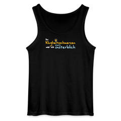 Bei Klugheitsschmerzen wär' ick unsterblich - Männer Tank Top