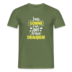 Lass Sonne rin, dit Jraue draußen! - Männer Premium T-Shirt