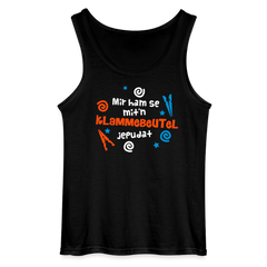 Mit'n Klammabeutel jepudat - Männer Tank Top