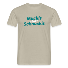 Muckis statt Schnuckis - Männer Premium T-Shirt