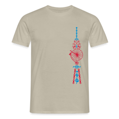 Fernsehturm der Fahrräder - Männer Premium T-Shirt
