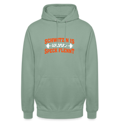 Schwitz'n is wenn Speck flennt - Unisex Hoodie