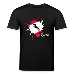 Berlin Klecks Hund - Unisex Bio T-Shirt