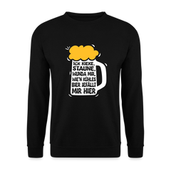 Ick kieke, staune, wunda mir, wie'n kühles Bier jefällt mir hier - Unisex Pullover