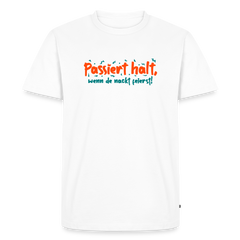 Passiert halt, wenn de nackt feierst! - Männer Premium T-Shirt