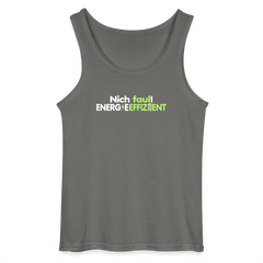 Nich faul! Energieeffizient! - Männer Tank Top