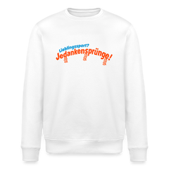 Lieblingssport? Jedankensprünge! - Unisex Bio Sweatshirt