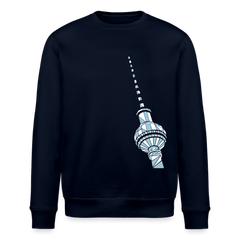 Fernsehturm Geometrie - Unisex Bio Sweatshirt