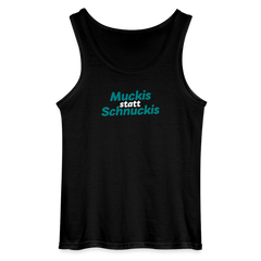 Muckis statt Schnuckis - Männer Tank Top