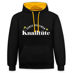 Echte Berliner Knalltüte - Kontrast Hoodie
