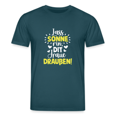 Lass Sonne rin, dit Jraue draußen! - Unisex Bio T-Shirt