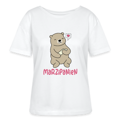 Marzipanien - Relaxed Rundhals Frauen Bio-T-Shirt