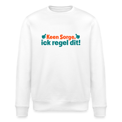 Keene Sorge, ick regel dit! - Unisex Bio Sweatshirt