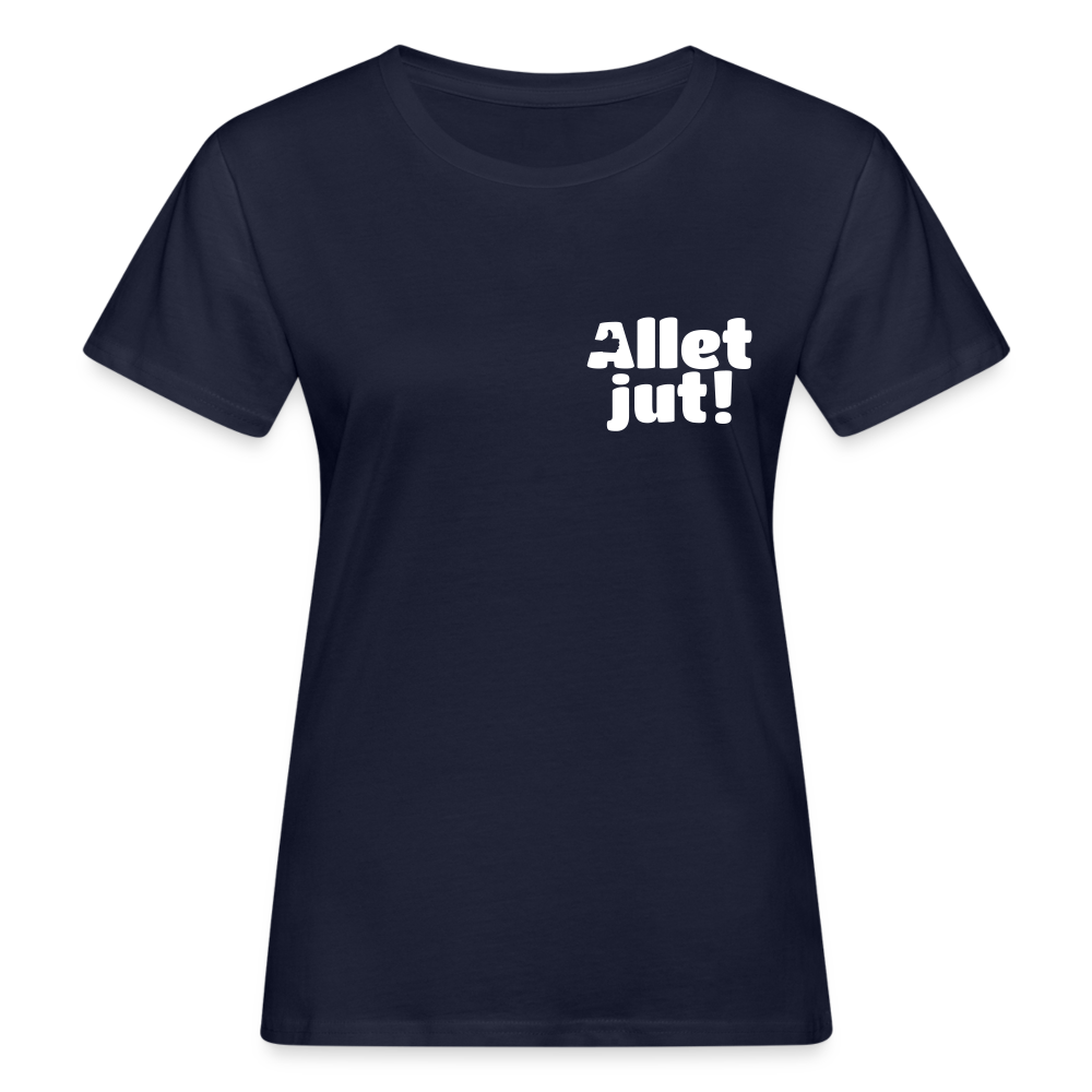 Allet Jut - Frauen Bio T-Shirt - Navy