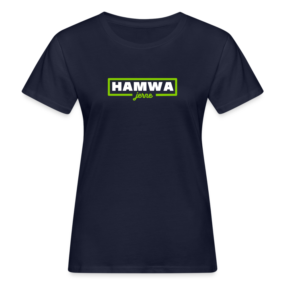 hamwa - Frauen Bio T-Shirt - Navy
