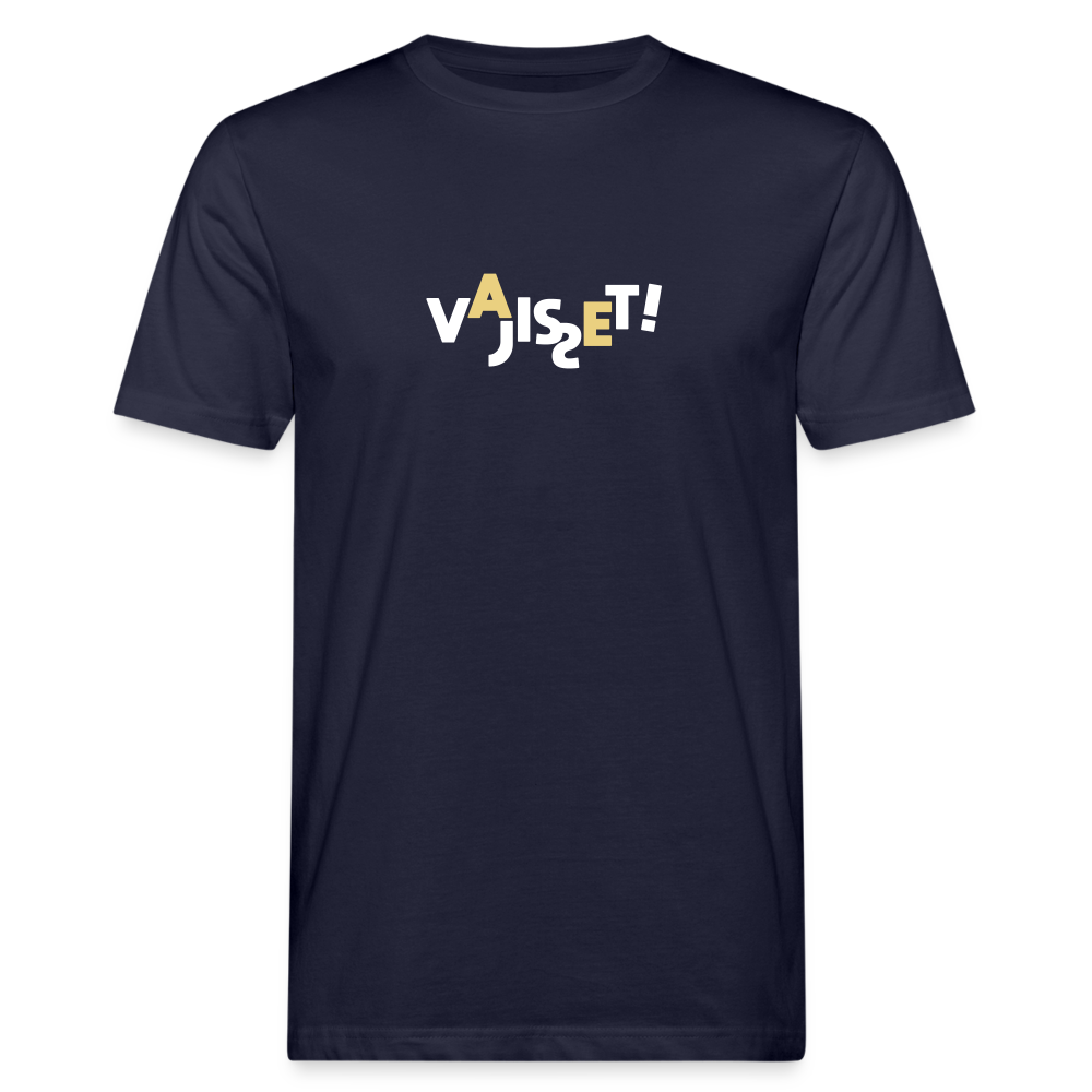 VAJISSET - Männer Bio T-Shirt - Navy