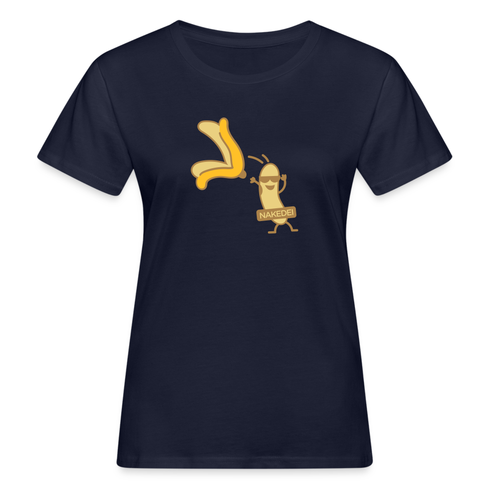 Nakedei - Frauen Bio T-Shirt - Navy