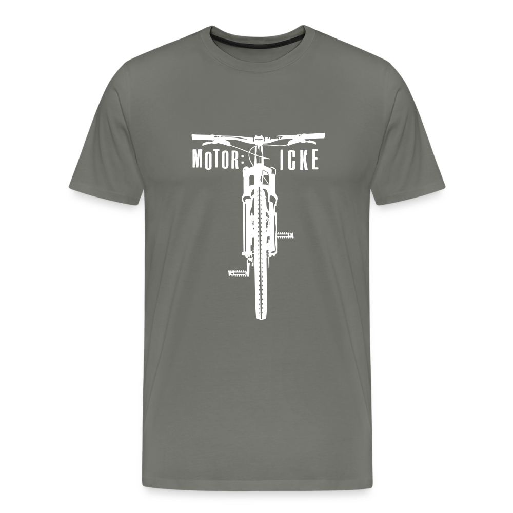 Motor icke - Männer Premium T-Shirt - Asphalt