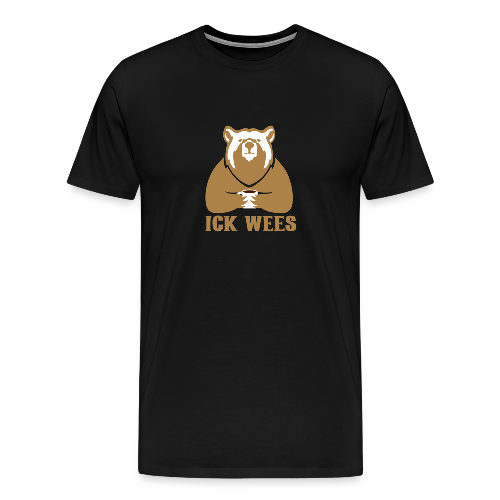 ick wees - Männer Premium T-Shirt - Schwarz