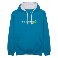 Entspannungsprofi - Kontrast Hoodie