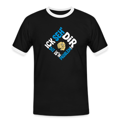 Ick seh' dir. Dit is'n Problem. - Männer Ringer T-Shirt