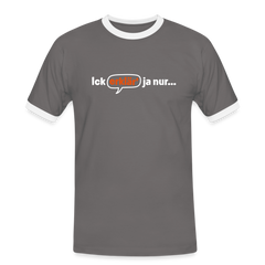 Ick erklär' ja nur… - Männer Ringer T-Shirt