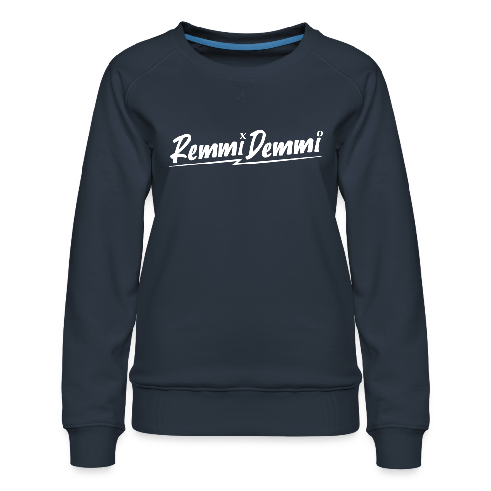 Remmi Demmi - Frauen Premium Sweatshirt - Navy