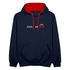 Jeduld am Ende - Kontrast Hoodie