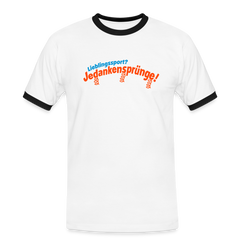 Lieblingssport? Jedankensprünge! - Männer Ringer T-Shirt